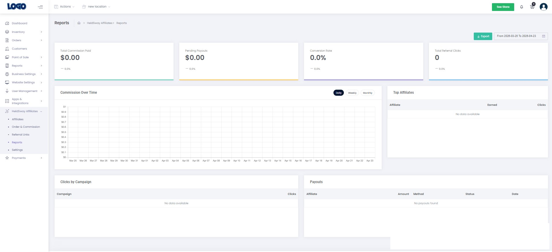 Reports and Analytics